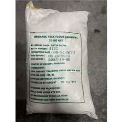 ORGANIC BROWN RICE FLOUR (20KG)