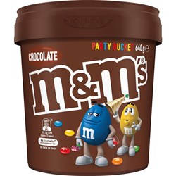 M&amp;M CHOCOLATE PARTY BUCKET (640G)