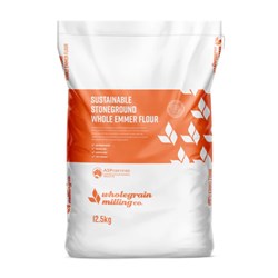 WG MILL CO SUSTAINABLE EMMER WHOLE FLOUR (12.5KG)