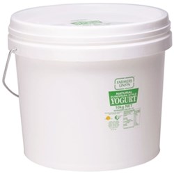 FARMERS UNION POT SET NATURAL YOGHURT (10KG)