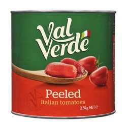 VAL VERDE WHOLE PEELED TOMATOES (2.5KG)