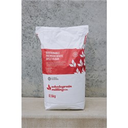 WG MILL CO SUSTAINABLE SPELT WHITE PREMIUM FLOUR (12.5KG)