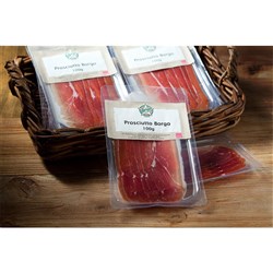 BORGO FREE RANGE SLICED PROSCIUTTO (12 X 100G)
