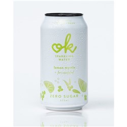 OK LEMON MYRTLE &amp; LIME SPARKLING WATER (16 X 375ML)