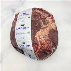 CAPE GRIM GRASS FED TOPSIDE APPROX 5KG {PRICE PER KG}