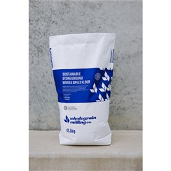 WG MILL CO SUSTAINABLE SPELT WHOLE FLOUR (12.5KG)