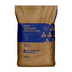 WG MILL CO ORGANIC SPELT WHOLE FLOUR (12.5KG)
