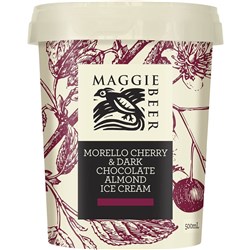 MAGGIE BEER CHOCOLATE &amp; CHERRY ICE CREAM (6 X 500ML)