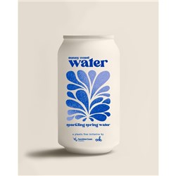 SUNNY COAST OK SPARKLING SPRING WATER CANS (16 X 375ML)