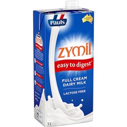 ZYMIL LACTOSE FREE UHT MILK 1L (12)