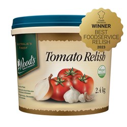 WOODS TOMATO RELISH (2.4KG)
