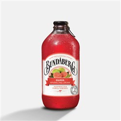 BUNDABERG GUAVA SPARKLING DRINK (12 X 375ML)