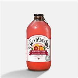 BUNDABERG BLOOD ORANGE SPARKLING DRINK (12 X 375ML)