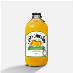 BUNDABERG TROPICAL MANGO SPARKLING DRINK (12 X 375ML)