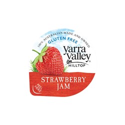 YARRA VALLEY PORTION CONTROL STRAWBERRY JAM (200 X 16G)