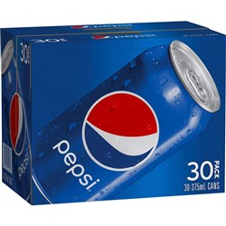 PEPSI COLA REGULAR CANS CUBE (30 X 375ML)