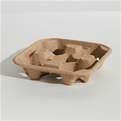 PINNACLE 4 CUP EGG COFFEE TRAY MOULDED (2 X 100&#39;S)