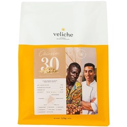 VELICHE BELGIAN WHITE CHOCOLATE OBSESSION 30% BUTTONS (2.5KG)