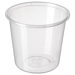BONSON CLEAR ROUND TUB 700ML 50’S