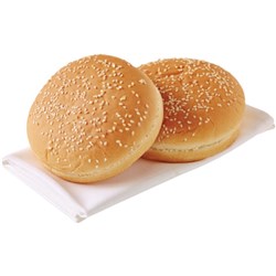 TIP TOP HAMBURGER BUNS FULL BAKED 72’S