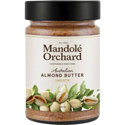 MANDOLE ORCHARD SALTED SMOOTH ALMOND BUTTER 250G (6)