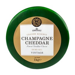SOMERDALE CHAMPAGNE CHEDDAR GRAND RESERVE (1KG)