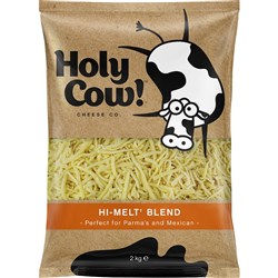 HOLY COW HI MELT 50/50 BLEND SHREDDED CHEESE (2KG)