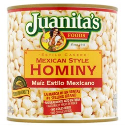 JUANITAS HOMINY TIN (850G)