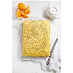 MAMA KAZ ORANGE POPPYSEED SLAB CAKE (2KG)