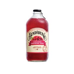 BUNDABERG BURGUNDEE CREAMING SODA (12 X 375ML)