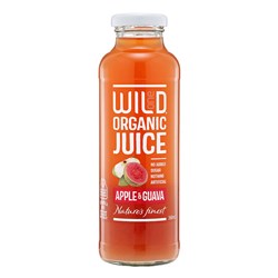 WILD ONE ORGANIC APPLE &amp; GUAVA JUICE (12 X 360ML)