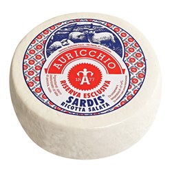 AURICCHIO RICOTTA SALATA SARDIS APPROX APPROX 3KG {PRICE PER KG}
