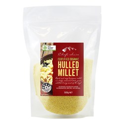 ORGANIC HULLED MILLET (500G)