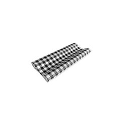 GINGHAM BLACK GREASEPROOF SHEETS 190X300MM 200’S