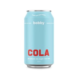BOBBY&#39;S PREBIOTIC COLA SOFT DRINK (12 X 330ML)