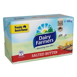 DAIRY FARMERS SALTED BUTTER (500G)