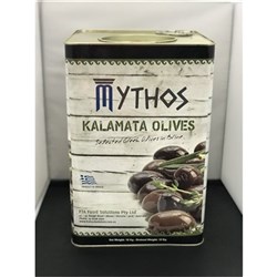 MYTHOS PITTED KALAMATA OLIVES (10KG)