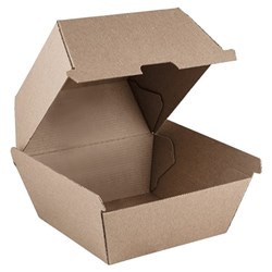 DETPAK EXTRA LARGE CARDBOARD BURGER CLAM (4 X 100'S)