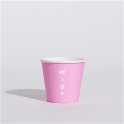 PINNACLE PASTEL AQUEOUS COATED COFFEE CUP 4OZ SINGLE WALL 50&#39;S (20)