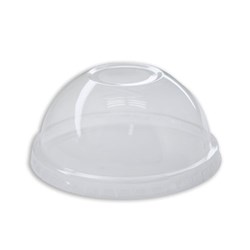 FUTURE FRIENDLY RPET PLASTIC DOME LIDS 92MM 50S (20)