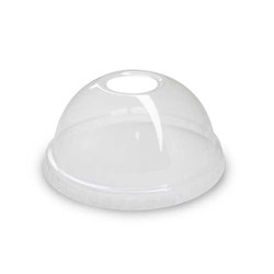 FUTURE FRIENDLY RPET PLASTIC DOME LIDS 96MM 50S (20)