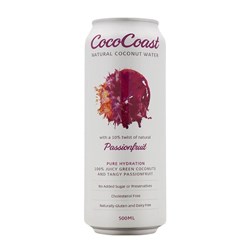 COCOCOAST PASSIONFRUIT COCONUT WATER (24 X 500ML)