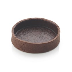 LA ROSE NOIRE CHOCOLATE TART SHELL ROUND MEDIUM 57MM 120’S
