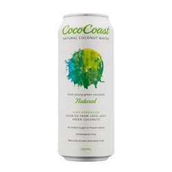 COCOCOAST NATURAL COCONUT WATER (24 X 500ML)
