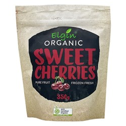 ELGIN ORGANIC SWEET CHERRIES 350G (12)