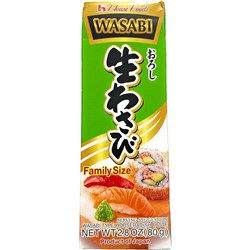 HOUSE FOODS WASABI PASTE FAMILY SIZE (80G)