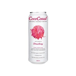 COCOCOAST STRAWBERRY COCONUT WATER (24 X 500ML)