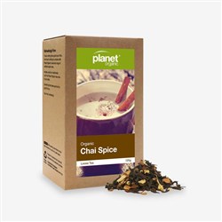 PLANET ORGANIC CHAI SPICE TEA LOOSE LEAF (125G)
