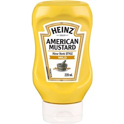 HEINZ AMERICAN MUSTARD (220ML)