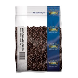 TRUMPS DARK CHOCOLATE CHIPS (1KG)